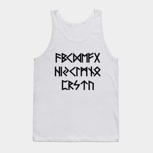 black runes Tank Top